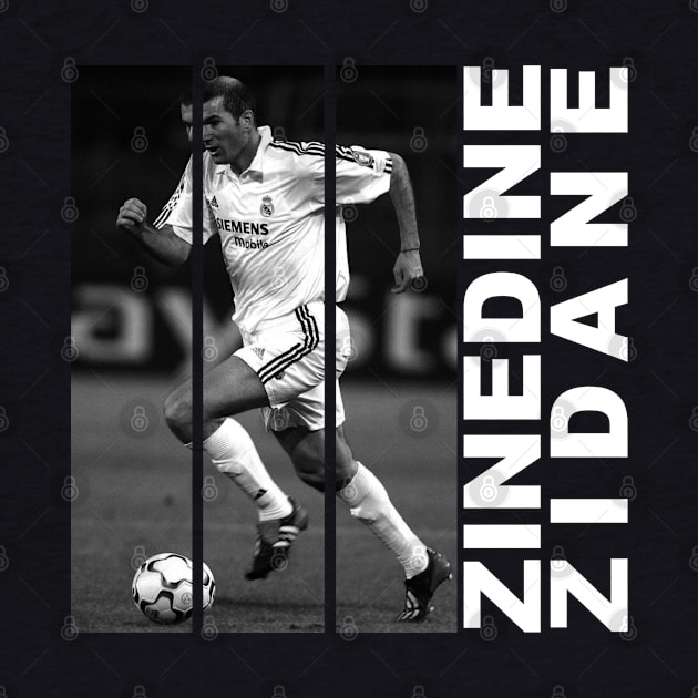 Zinedine Zidane by Jai